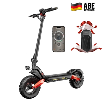 iScooter T8 Offroad-E-Scooter Mit Straßenzulassung 1200W Motor (ABE,eKFV)